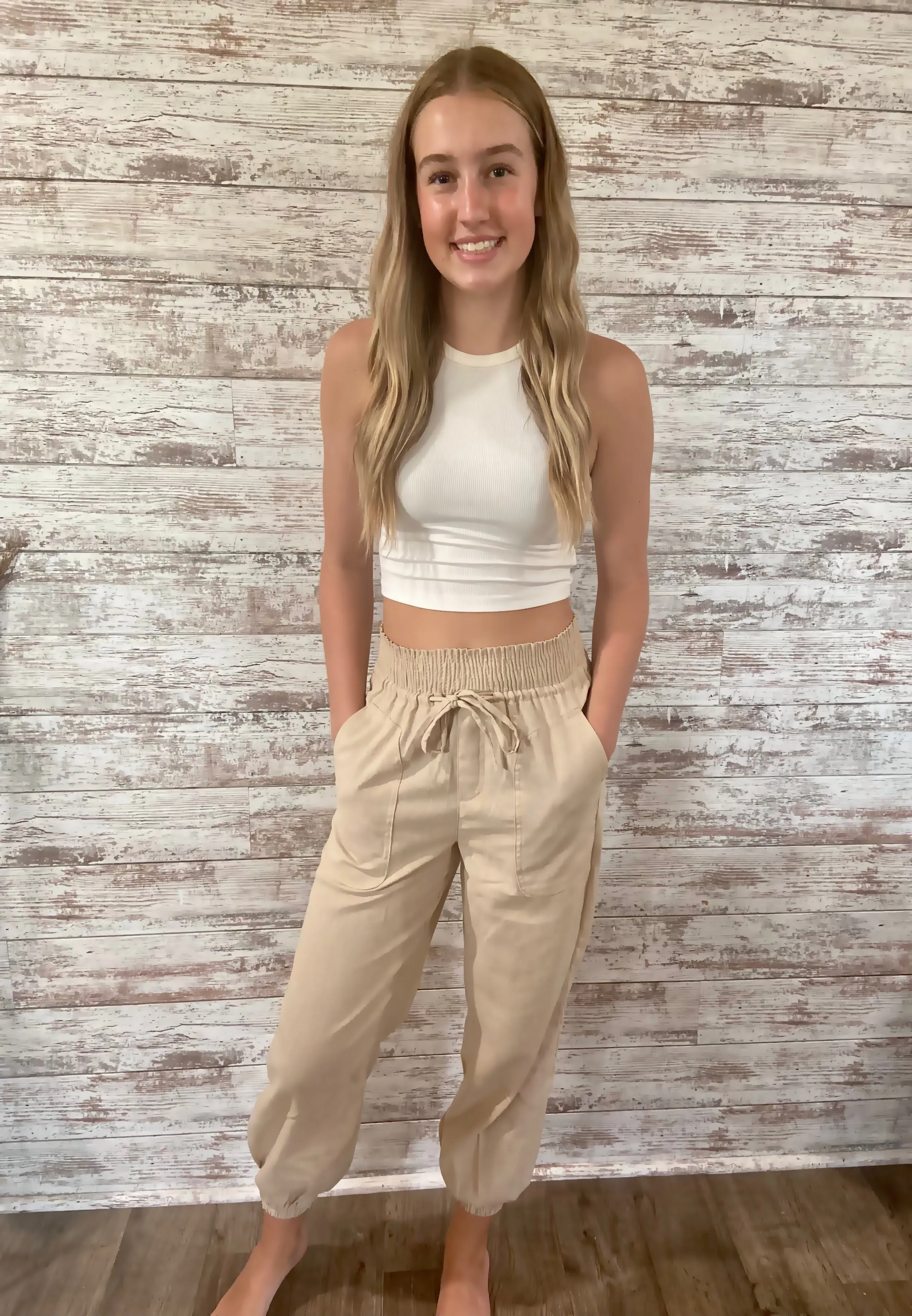 Pause and Reflect High Waist Pants