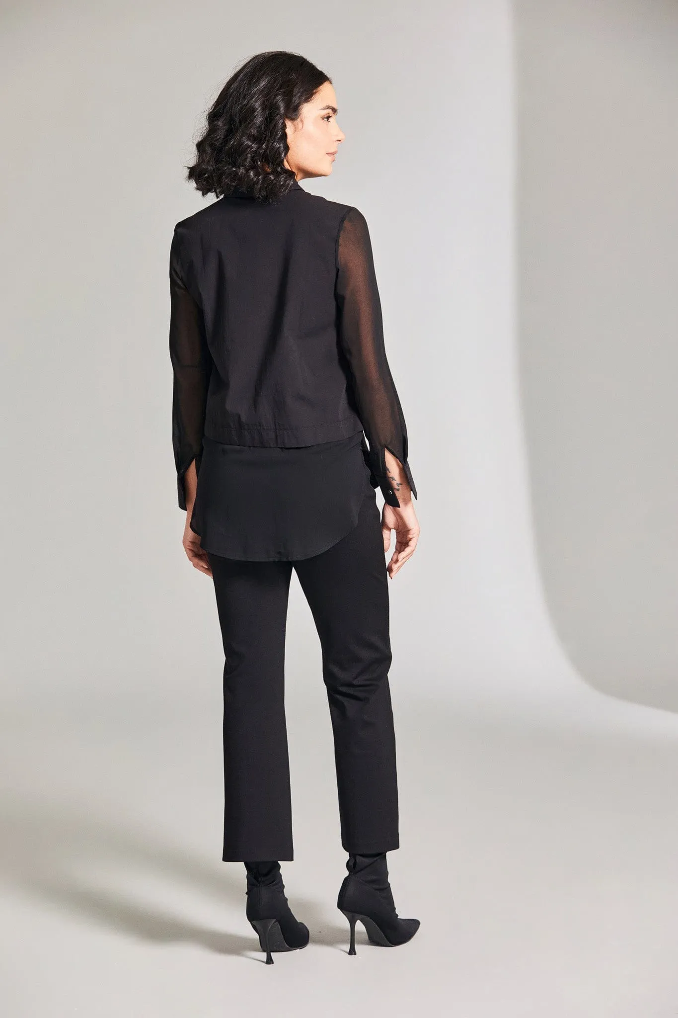 PERUZZI Chiffon Diamante Shirt