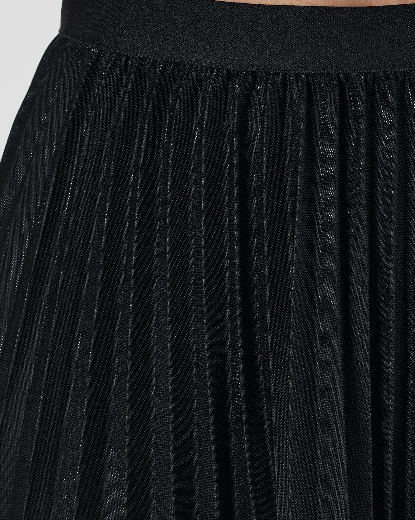 Pleated Lady Black Skirts 15.90