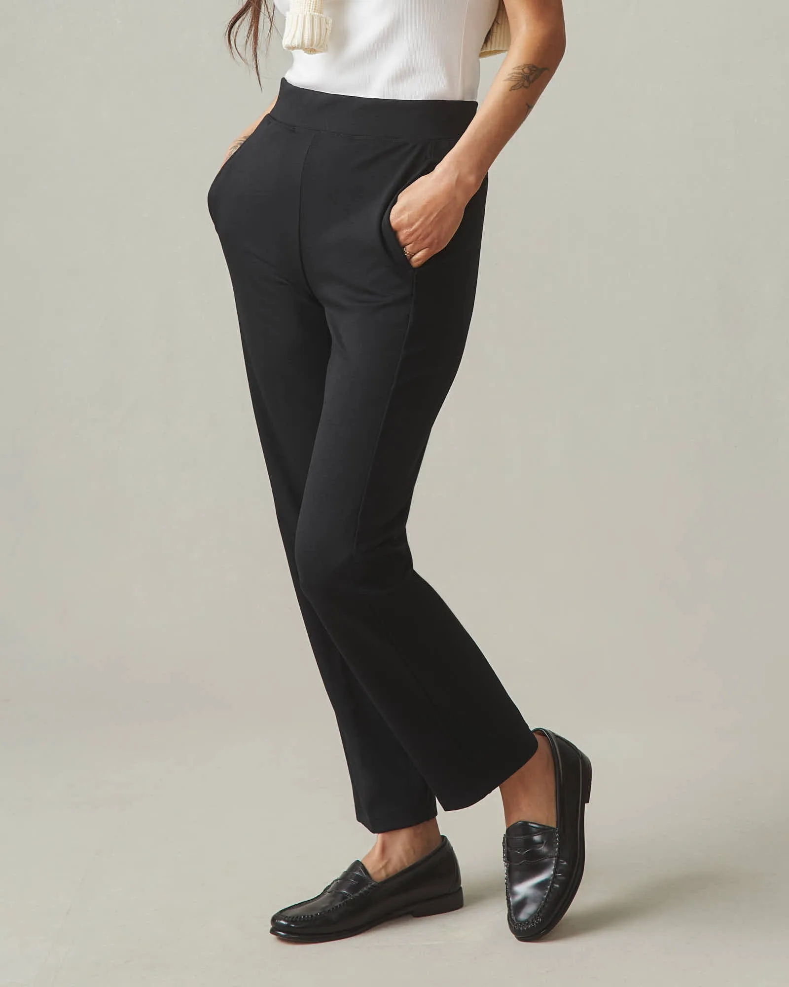 Ponte Pant - Black