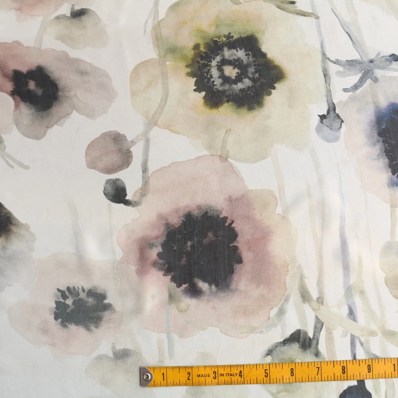 Poppy Impressions Silk Chiffon