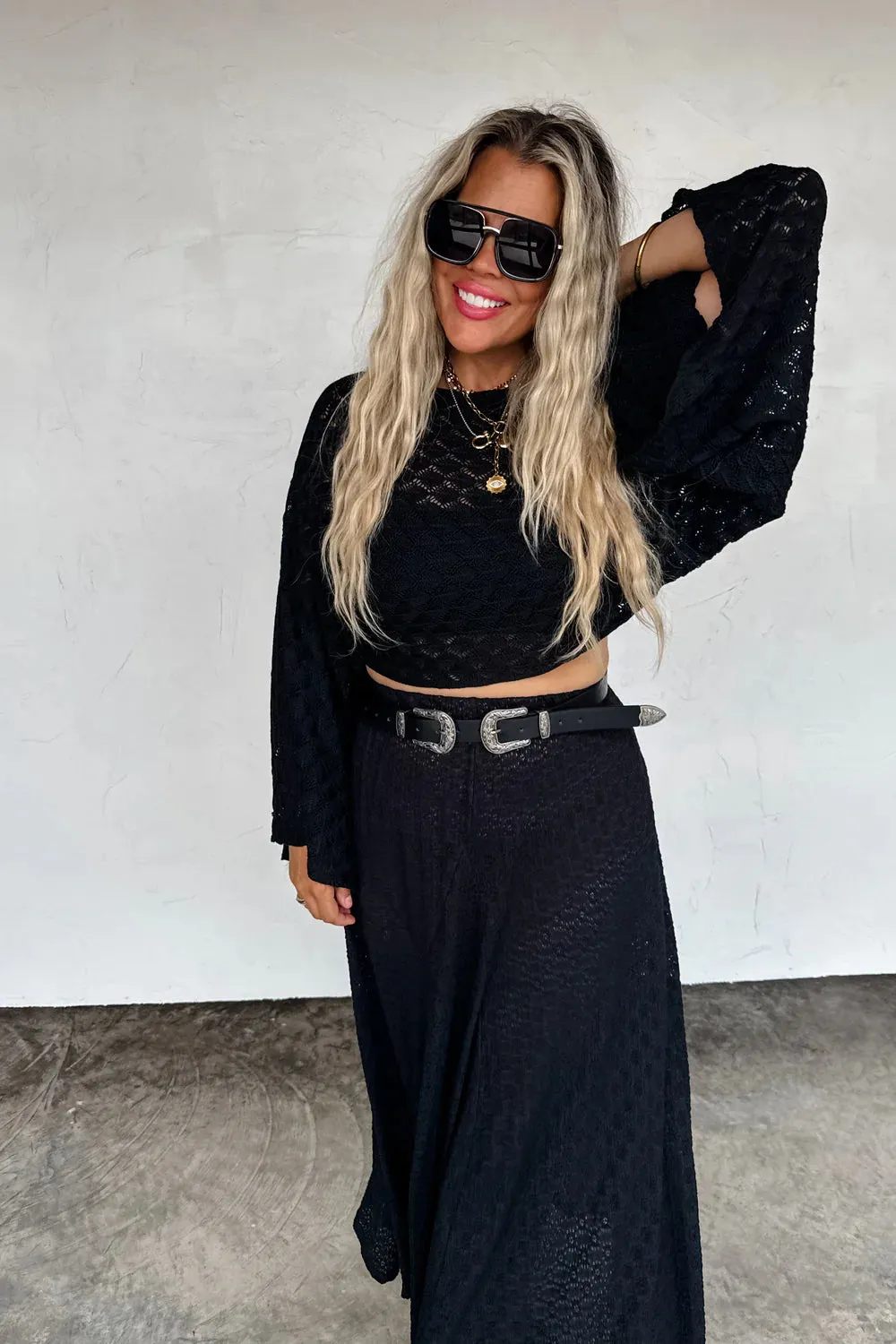 {Pre-Order} Free Spirt Bell Sleeve Top- 3 colors!