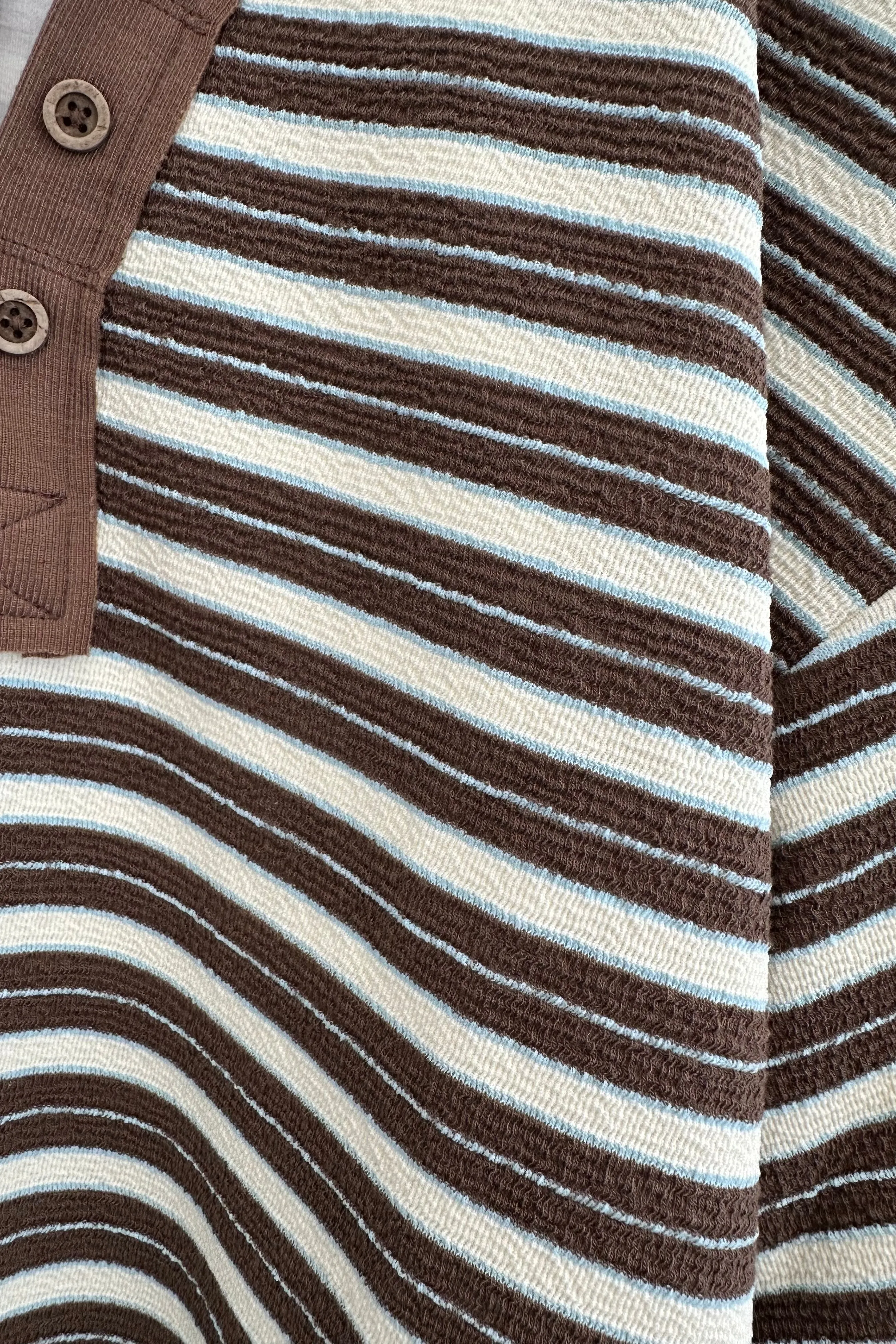 Relaxed Causal Striped Knit Tops - 2 Colors! - FINAL SALE