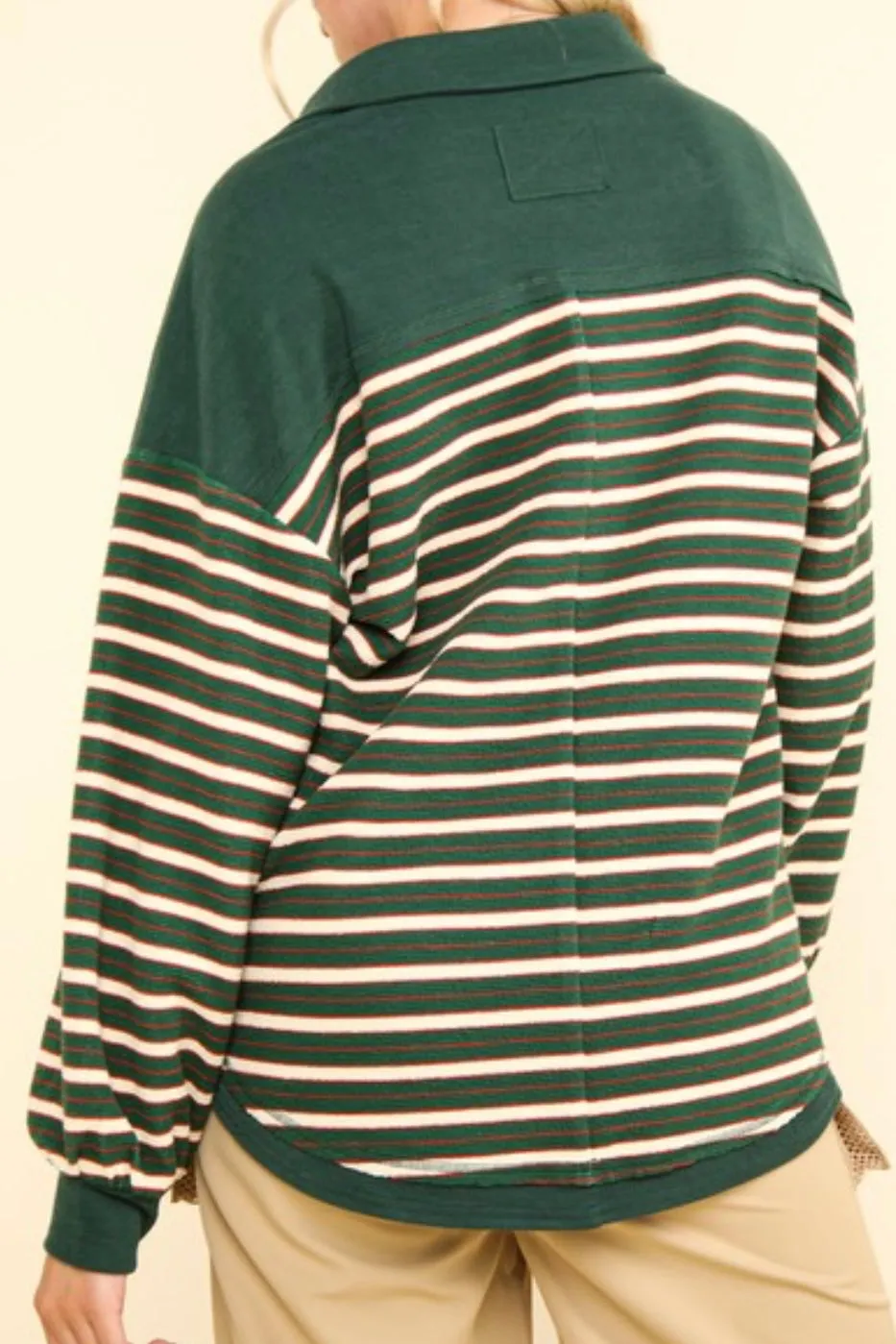 Relaxed Causal Striped Knit Tops - 2 Colors! - FINAL SALE