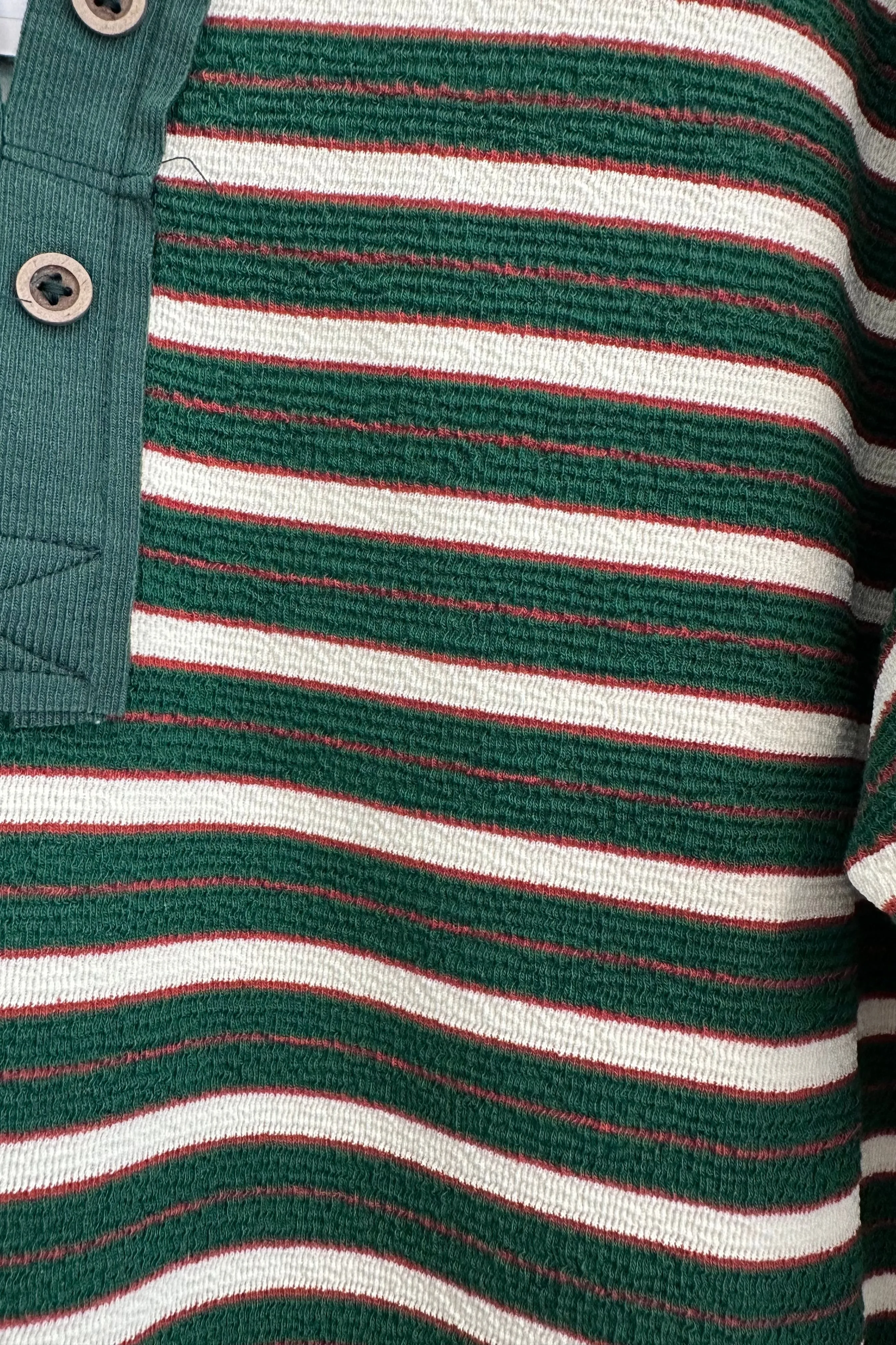 Relaxed Causal Striped Knit Tops - 2 Colors! - FINAL SALE