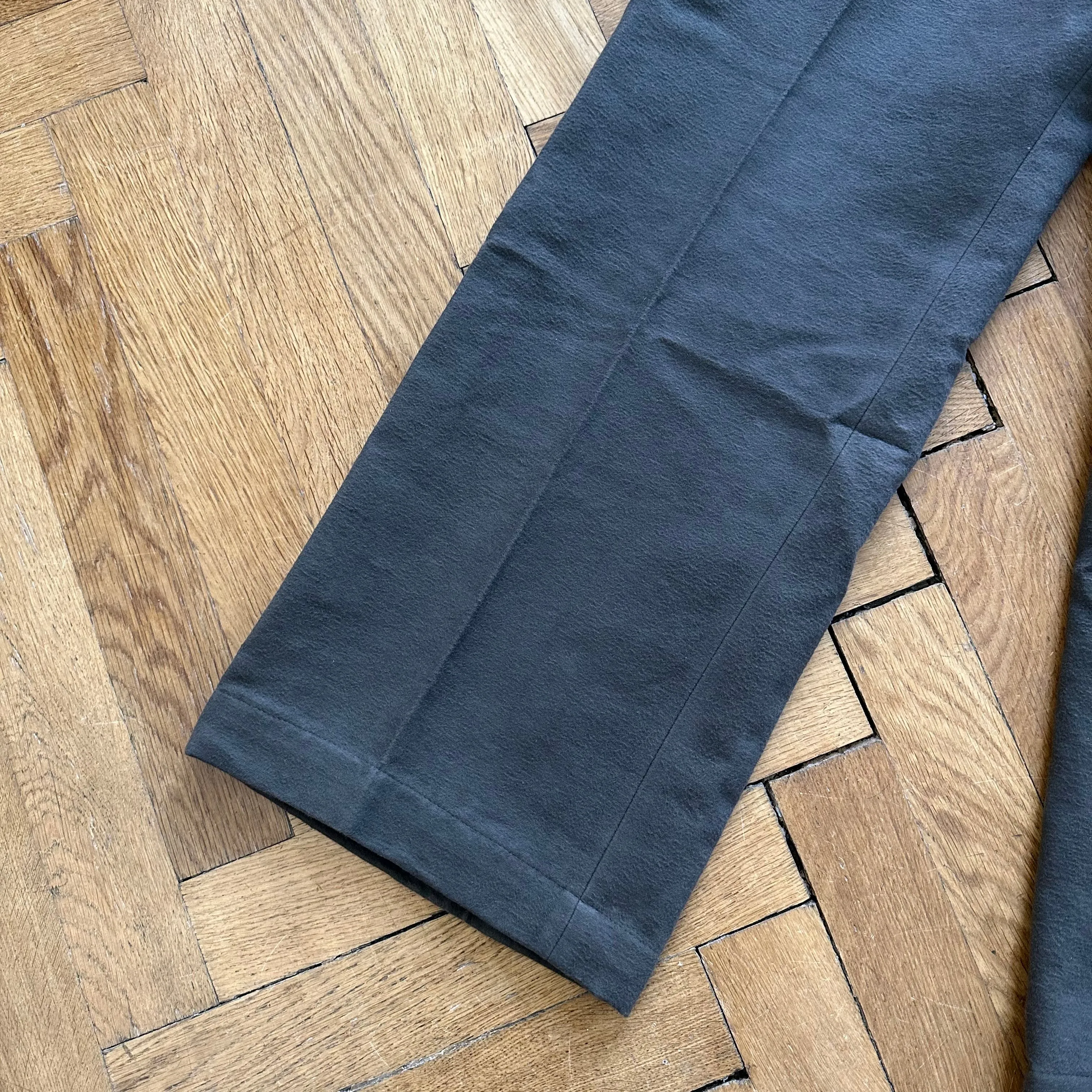 Rick Owens FW17 Oversized Cotton Silk Pants