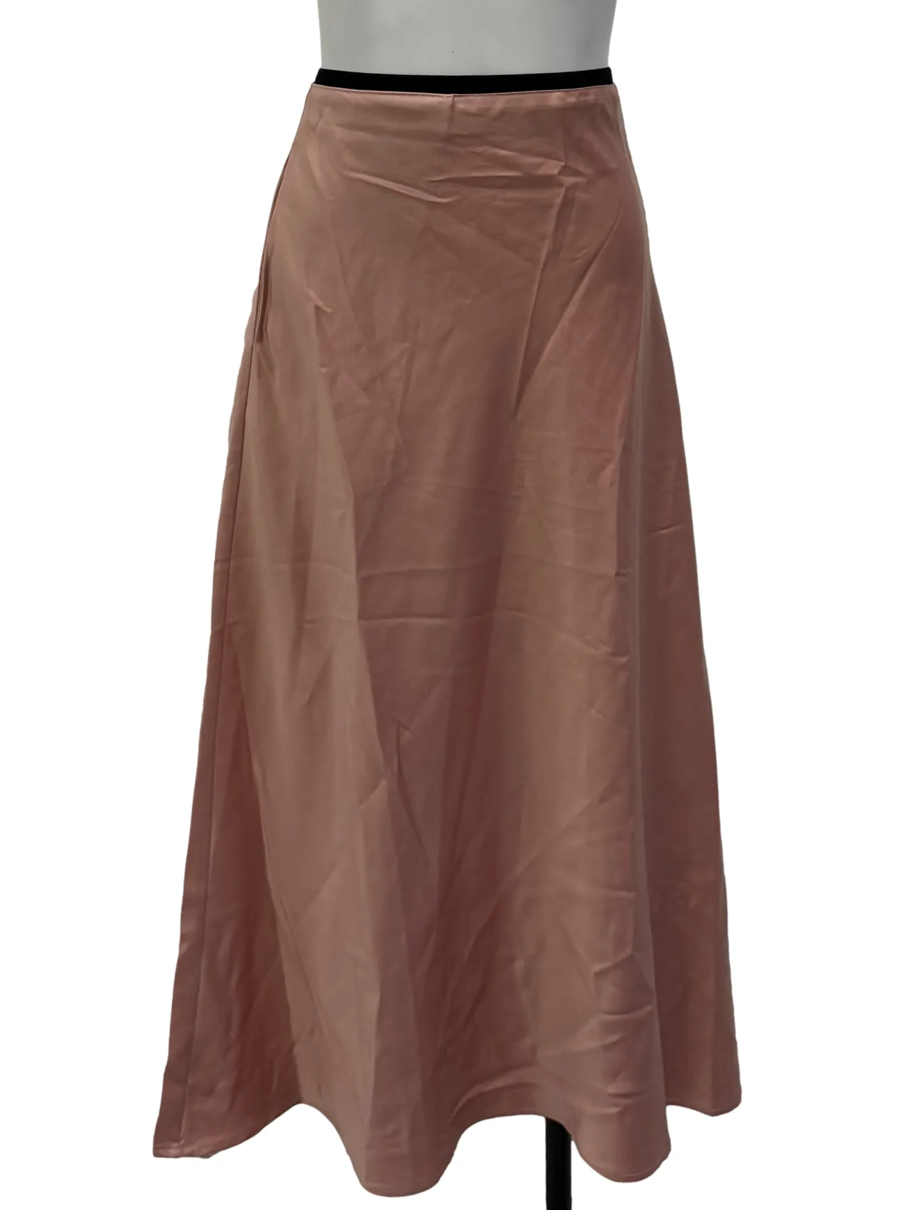 Rose Pink Satin Skirts