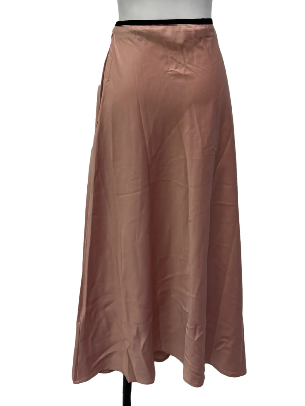 Rose Pink Satin Skirts