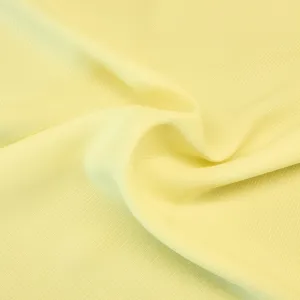 Sari Pale Yellow Diagonal Striped Viscose