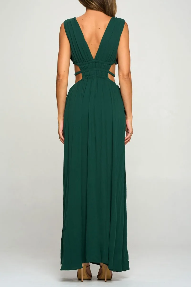 Scarlett Solid Maxi Dress