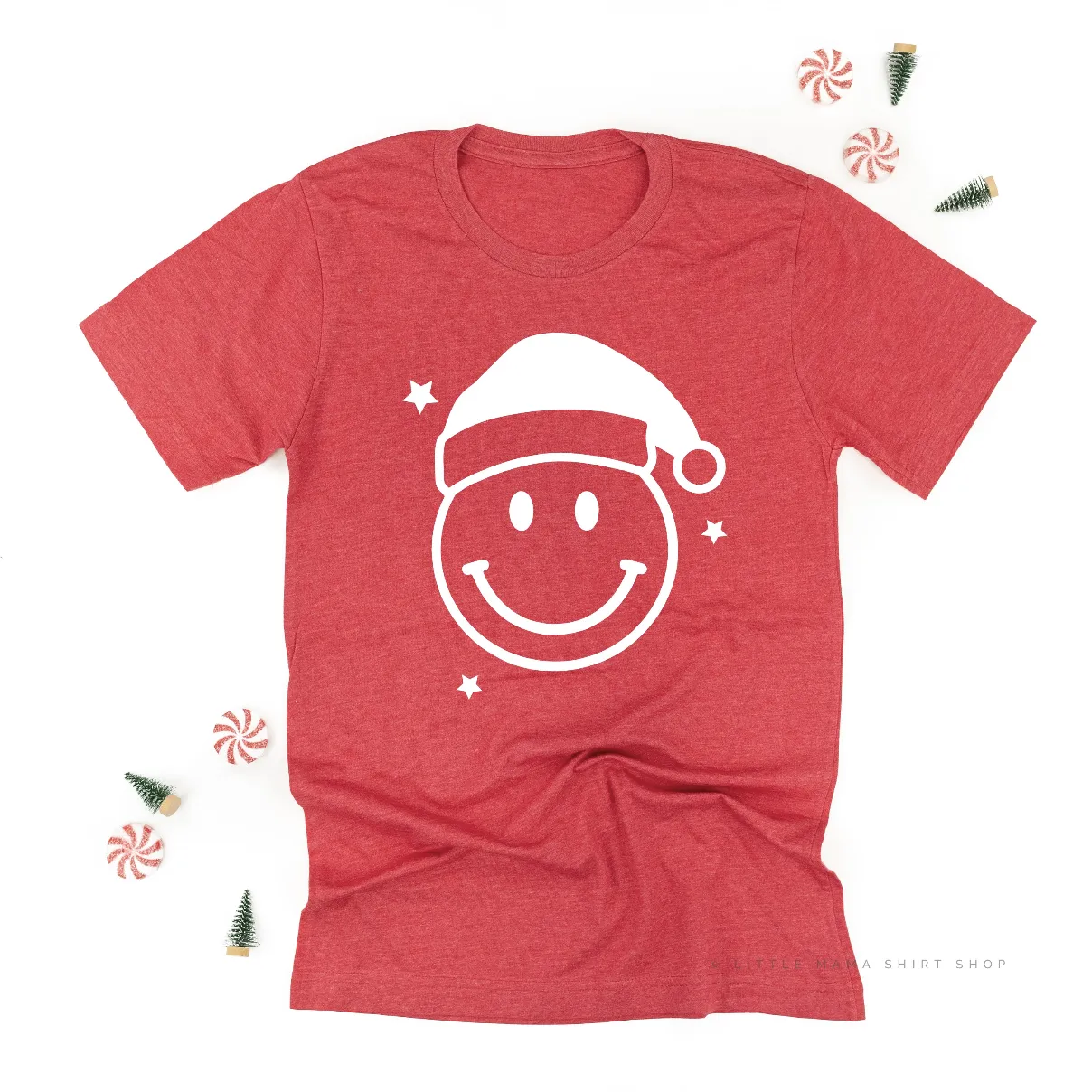 Seasonal Smiley Face ADULT Tees - 10 PACK - Unisex Tee