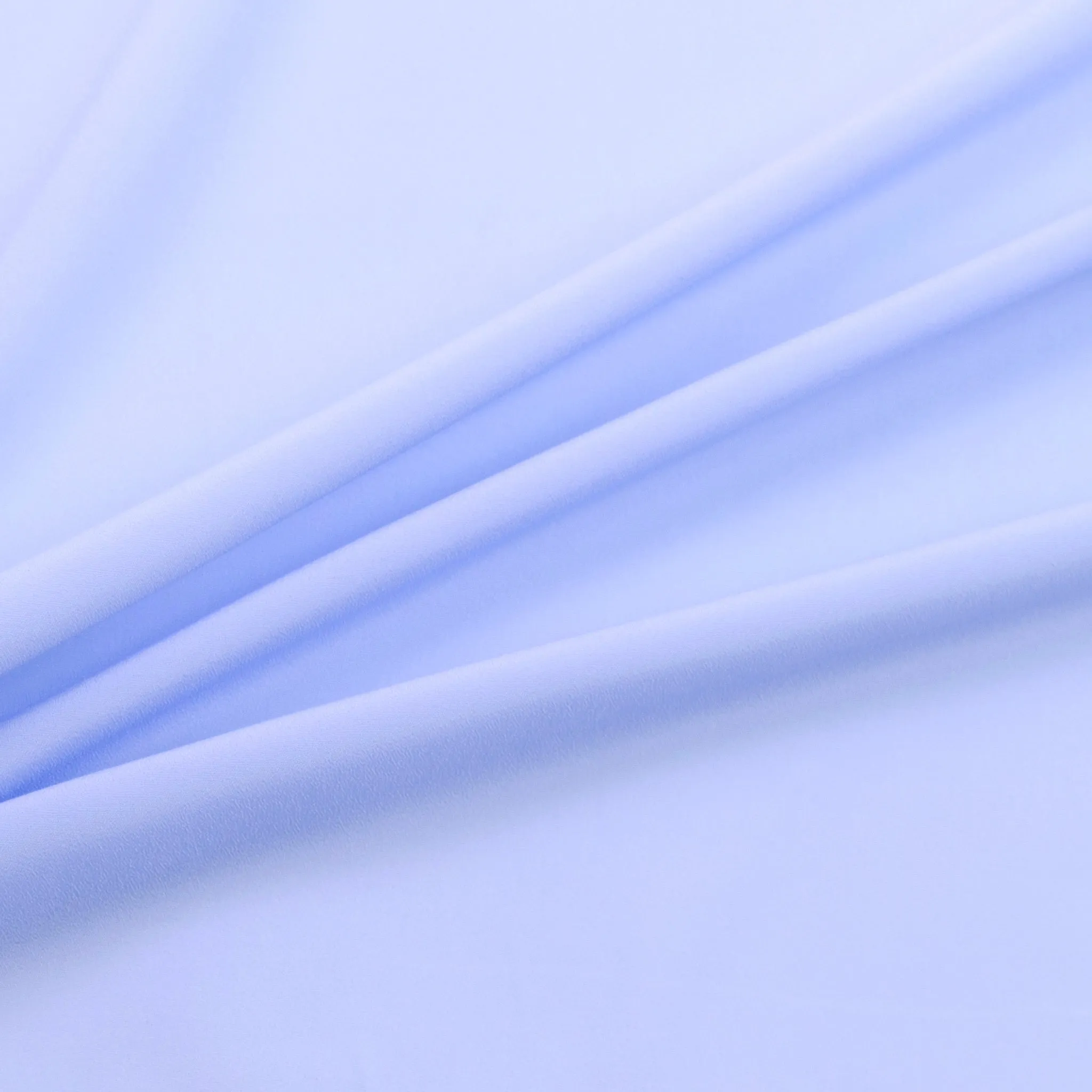 Selma Blue Polyester Chiffon