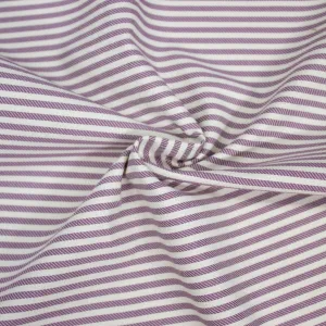 Seon Mauve Purple Striped Cotton