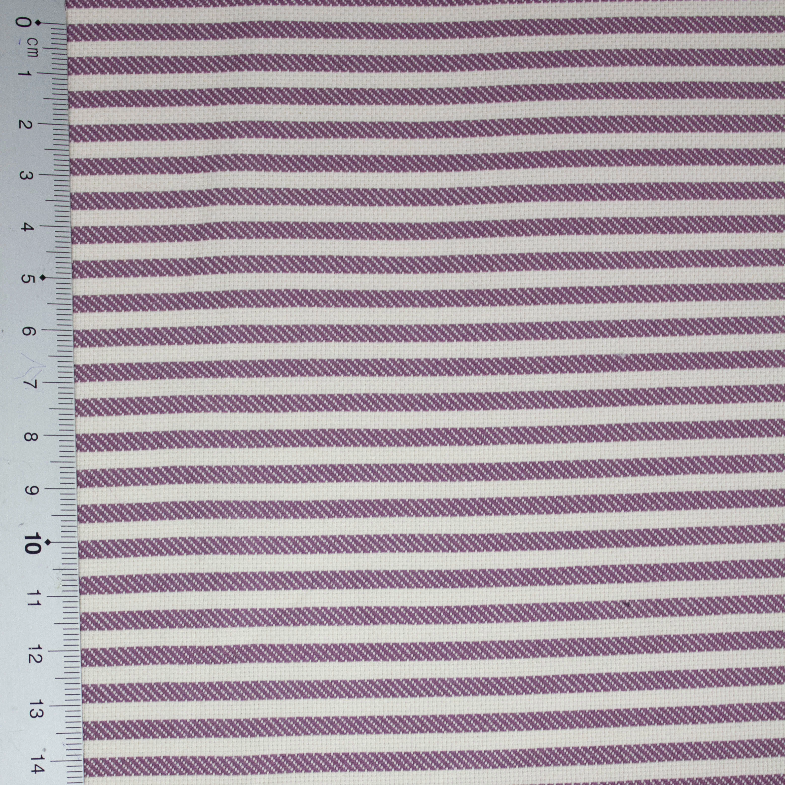 Seon Mauve Purple Striped Cotton