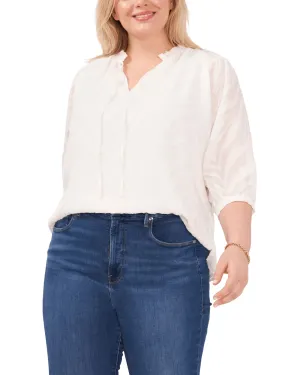 Serenity Puff Sleeve Blouse | NEW IVORY