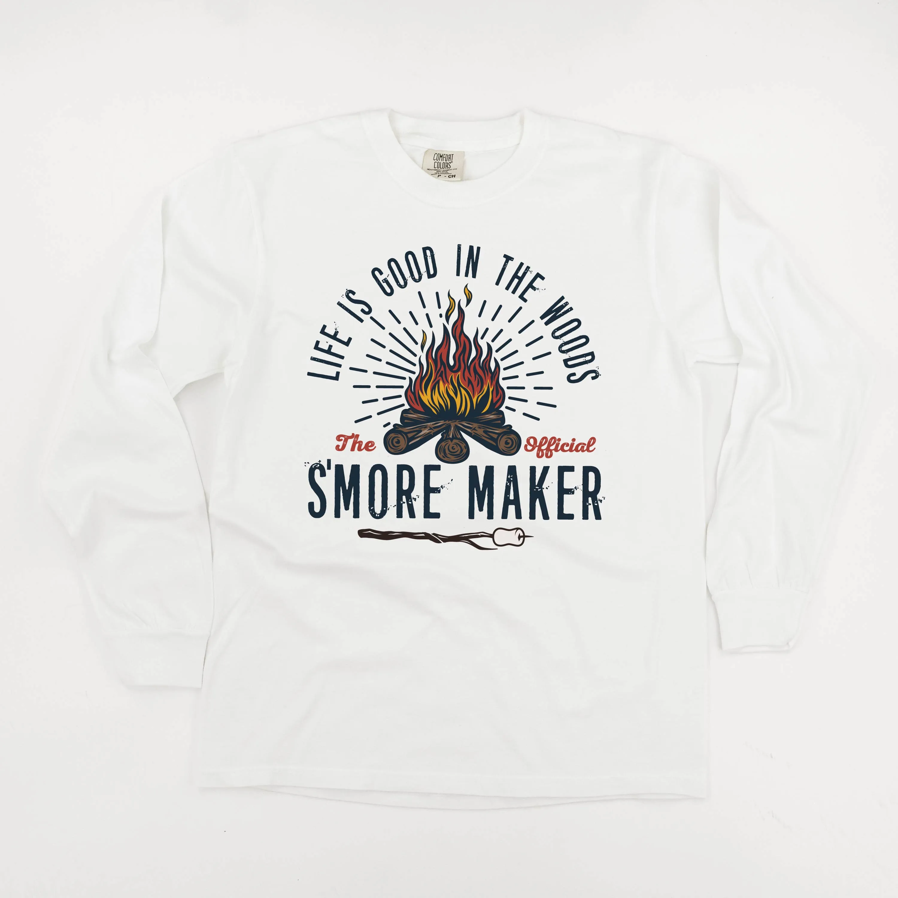 S'Mores Maker - LONG SLEEVE COMFORT COLORS TEE