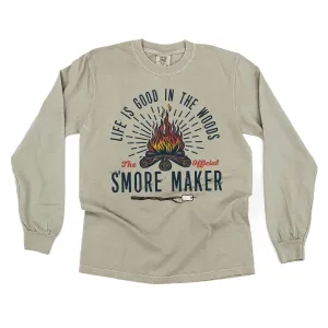 S'Mores Maker - LONG SLEEVE COMFORT COLORS TEE
