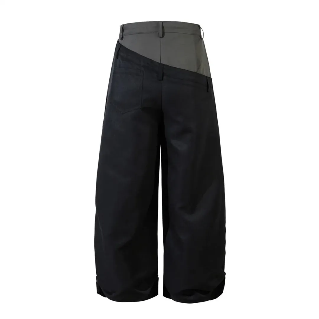 Stacked Asymmetric Trouser