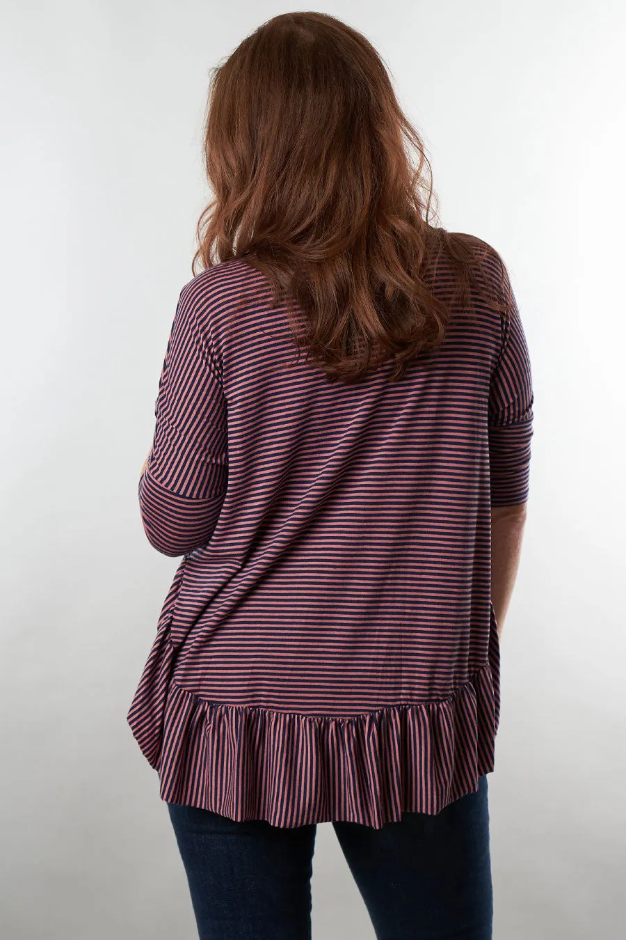Straight & Narrow Striped Top