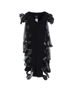 STRIPE RIBBON LACE-UP DRESS STRIPE RIBBON LACE-UP DRESS