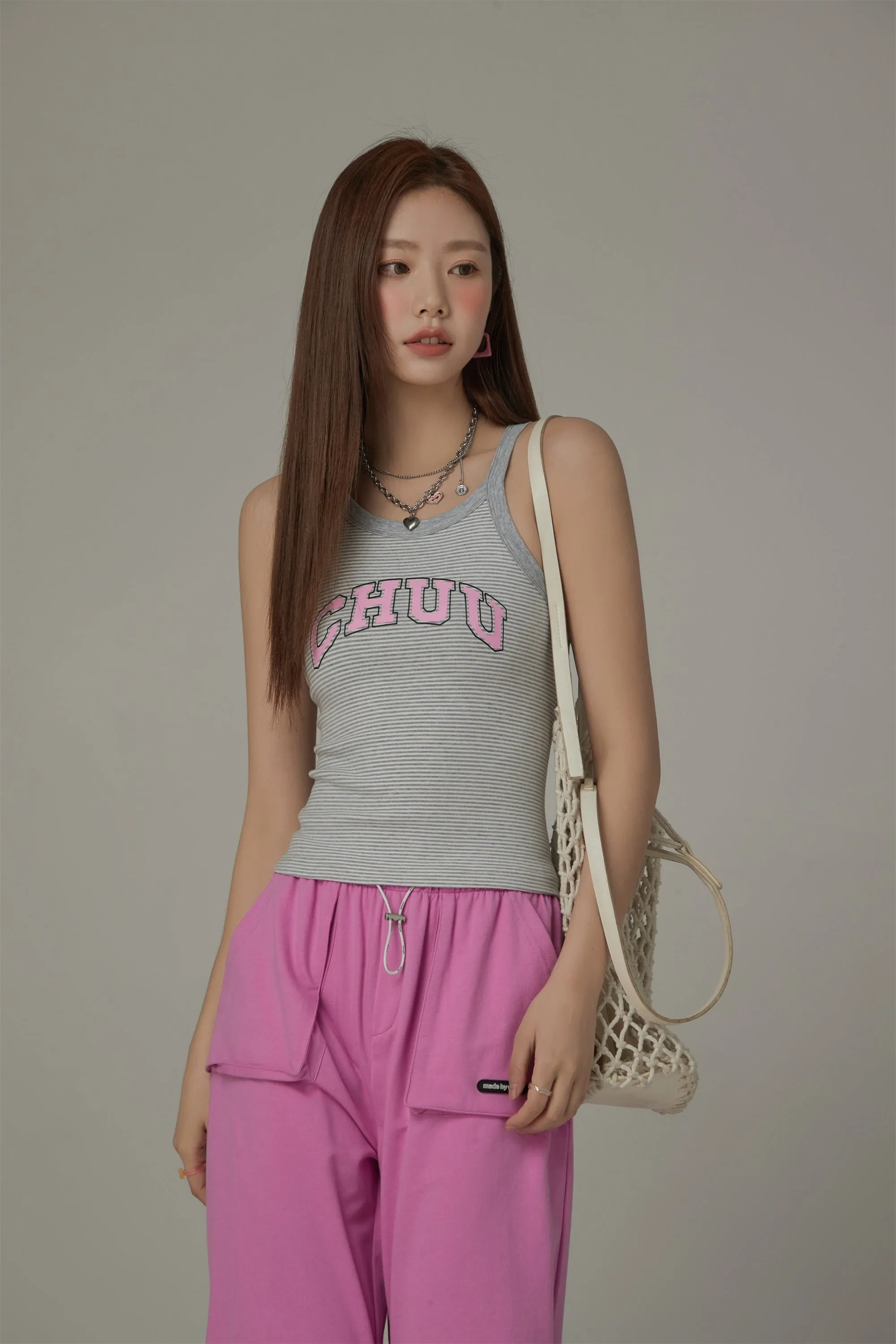 Striped Sleeveless Top