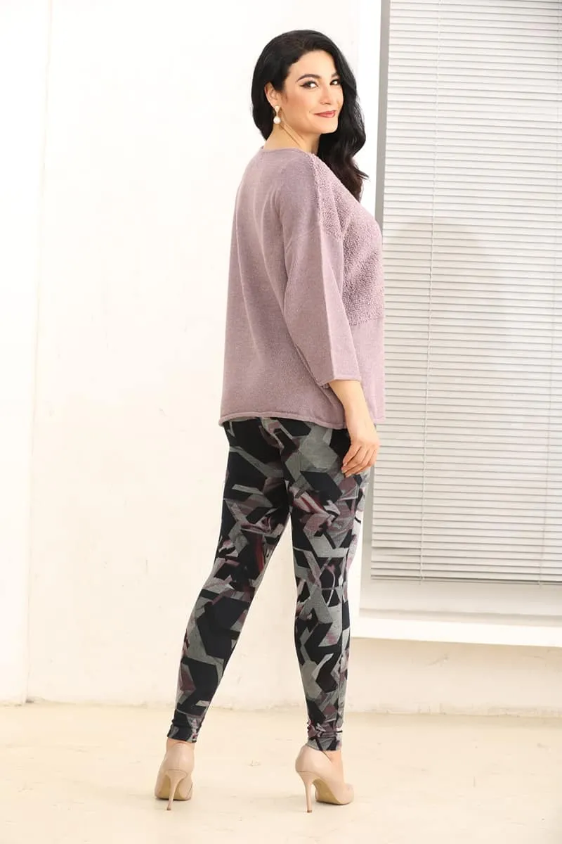 Textured Peasant Top