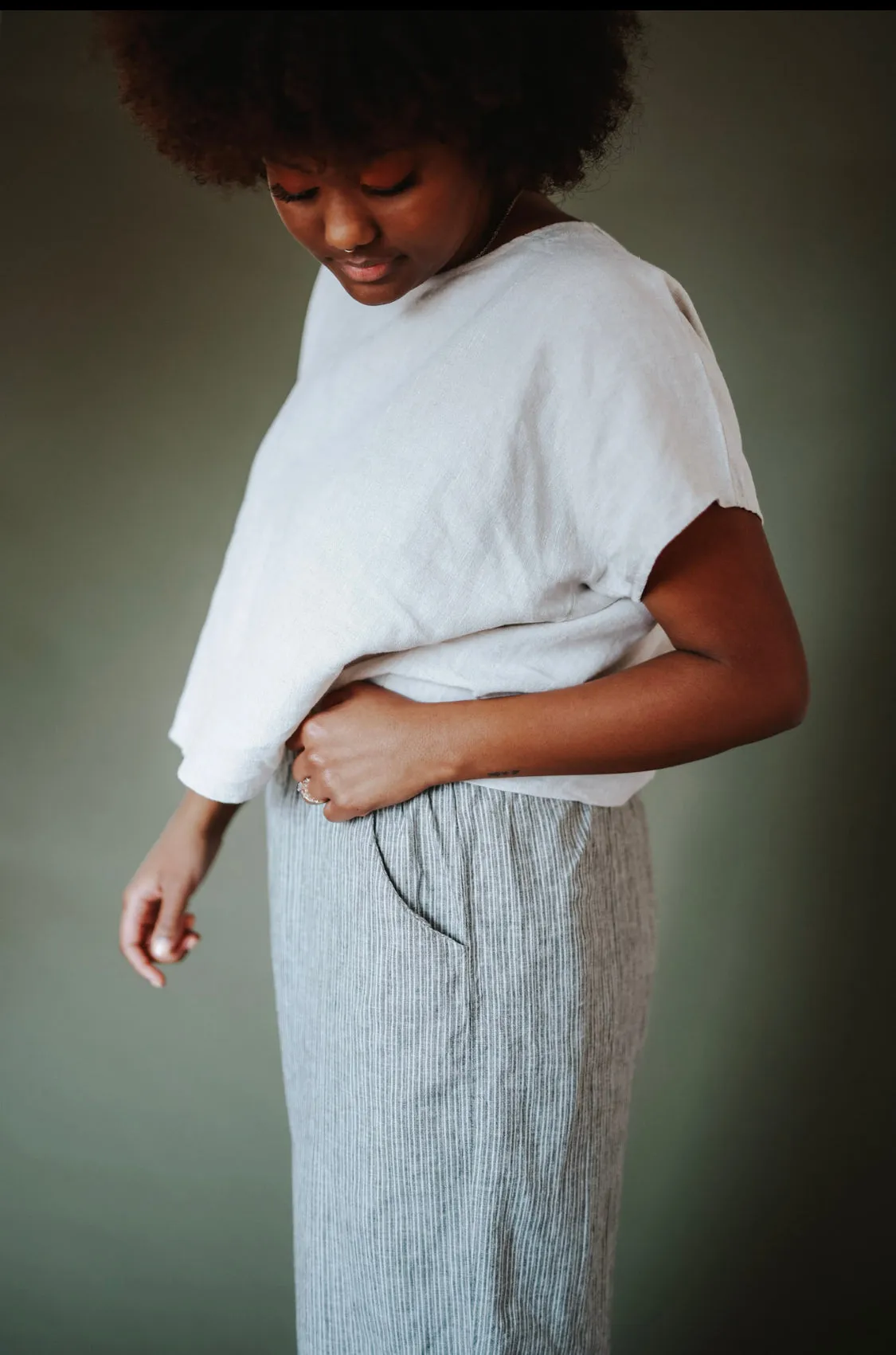 The Wanderer Wide Leg Slacks - Hemp Organic Cotton