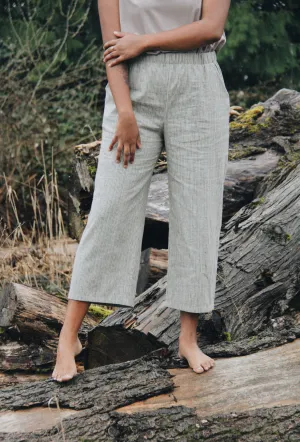 The Wanderer Wide Leg Slacks - Hemp Organic Cotton