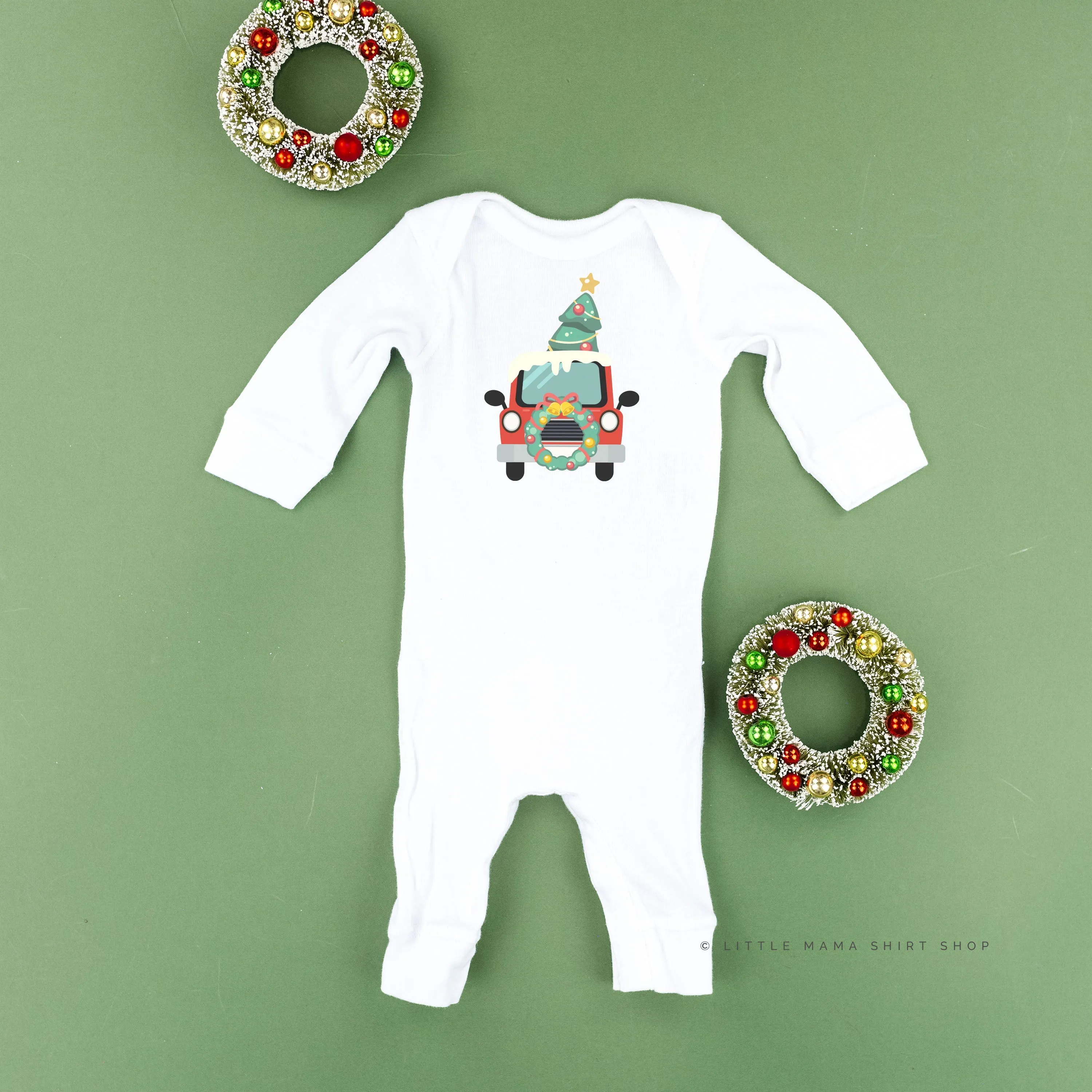 Vintage Christmas Truck - Baby Sleeper
