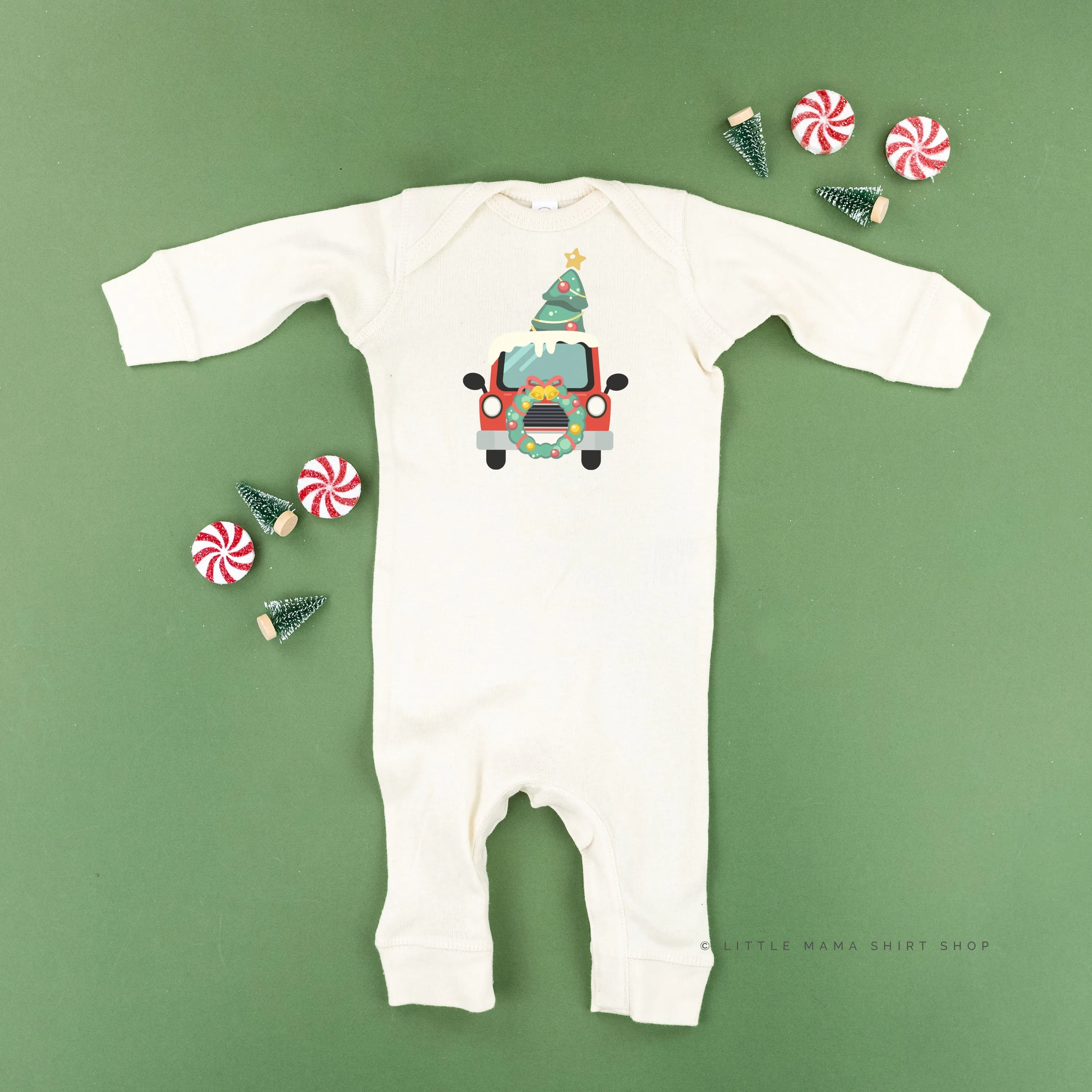 Vintage Christmas Truck - Baby Sleeper