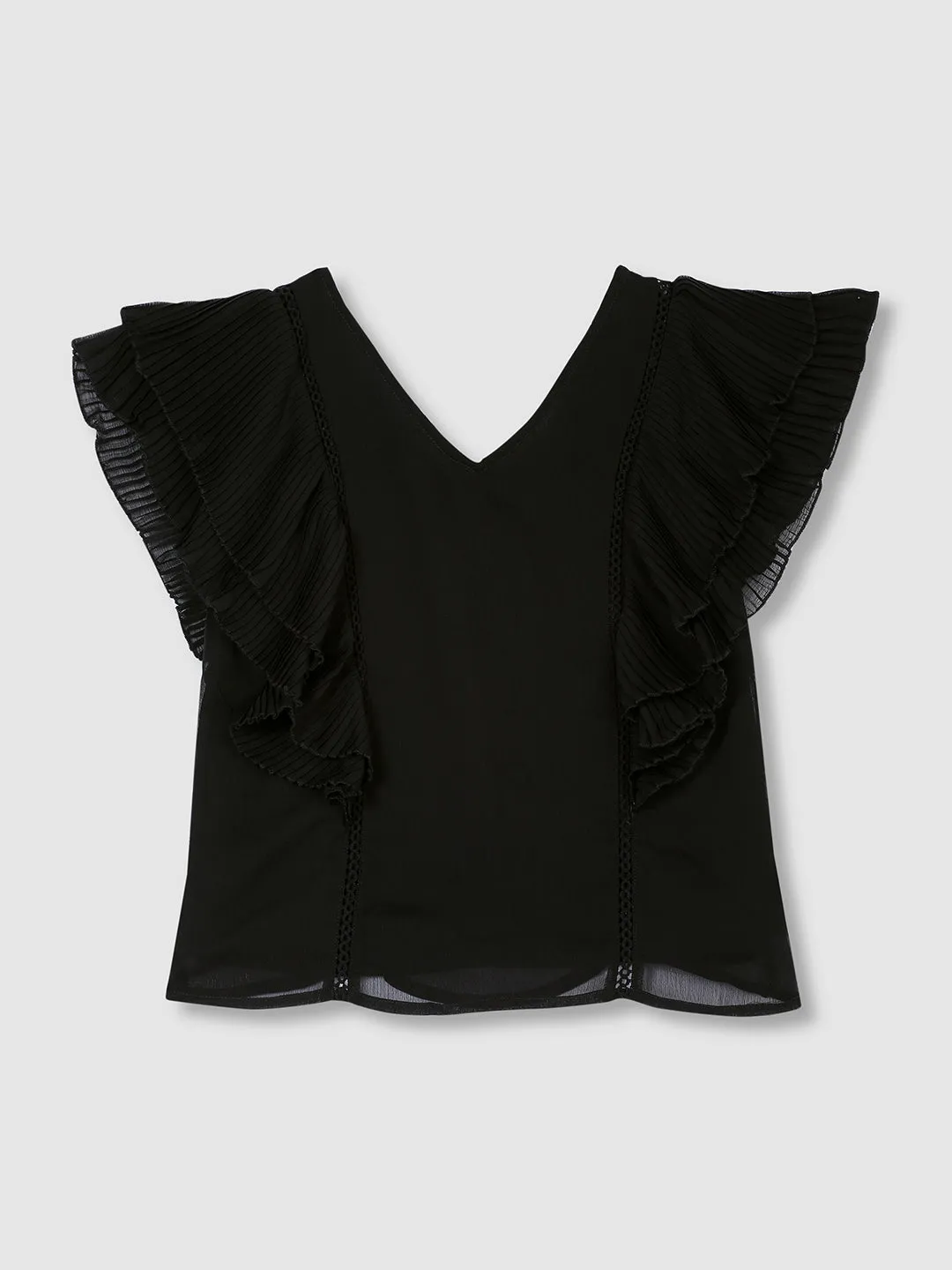 Women Black versatile OOTD Tops