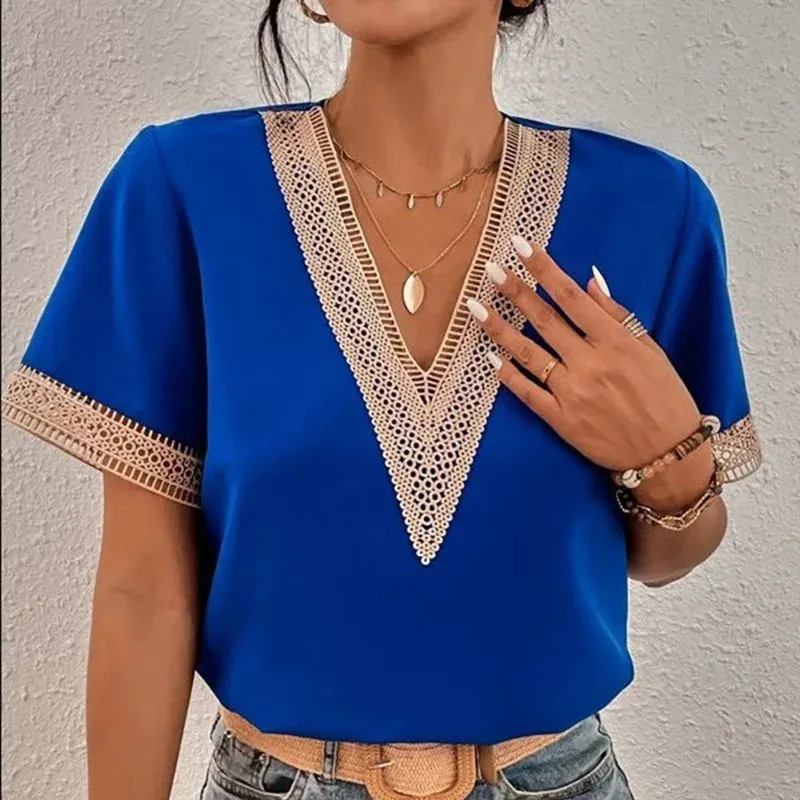 Womens Tops Blouses Chiffon Women Summer Tops