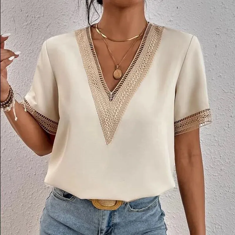 Womens Tops Blouses Chiffon Women Summer Tops