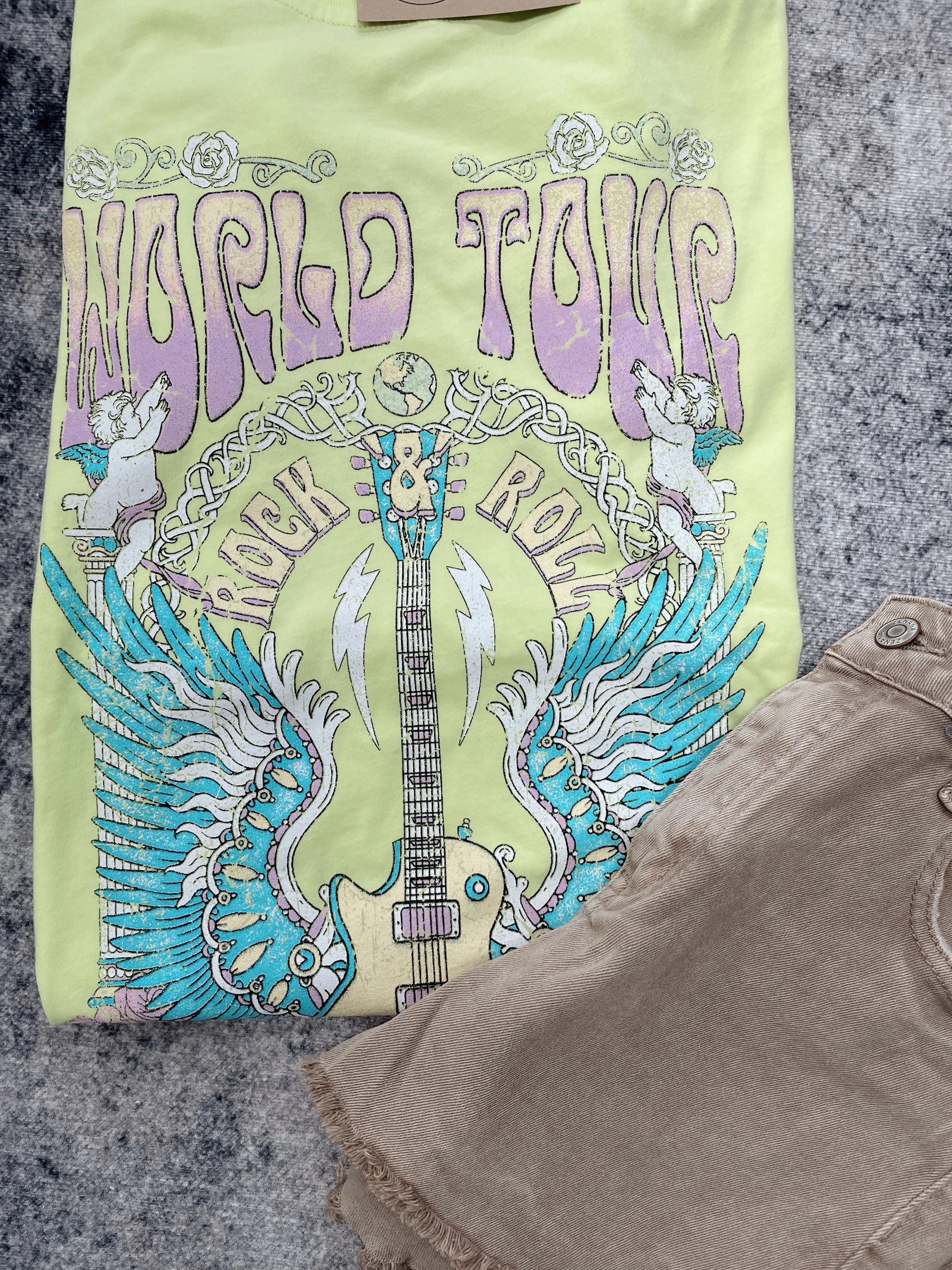 World Tour Rock & Roll 1978 Graphic Tee