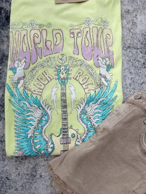 World Tour Rock & Roll 1978 Graphic Tee