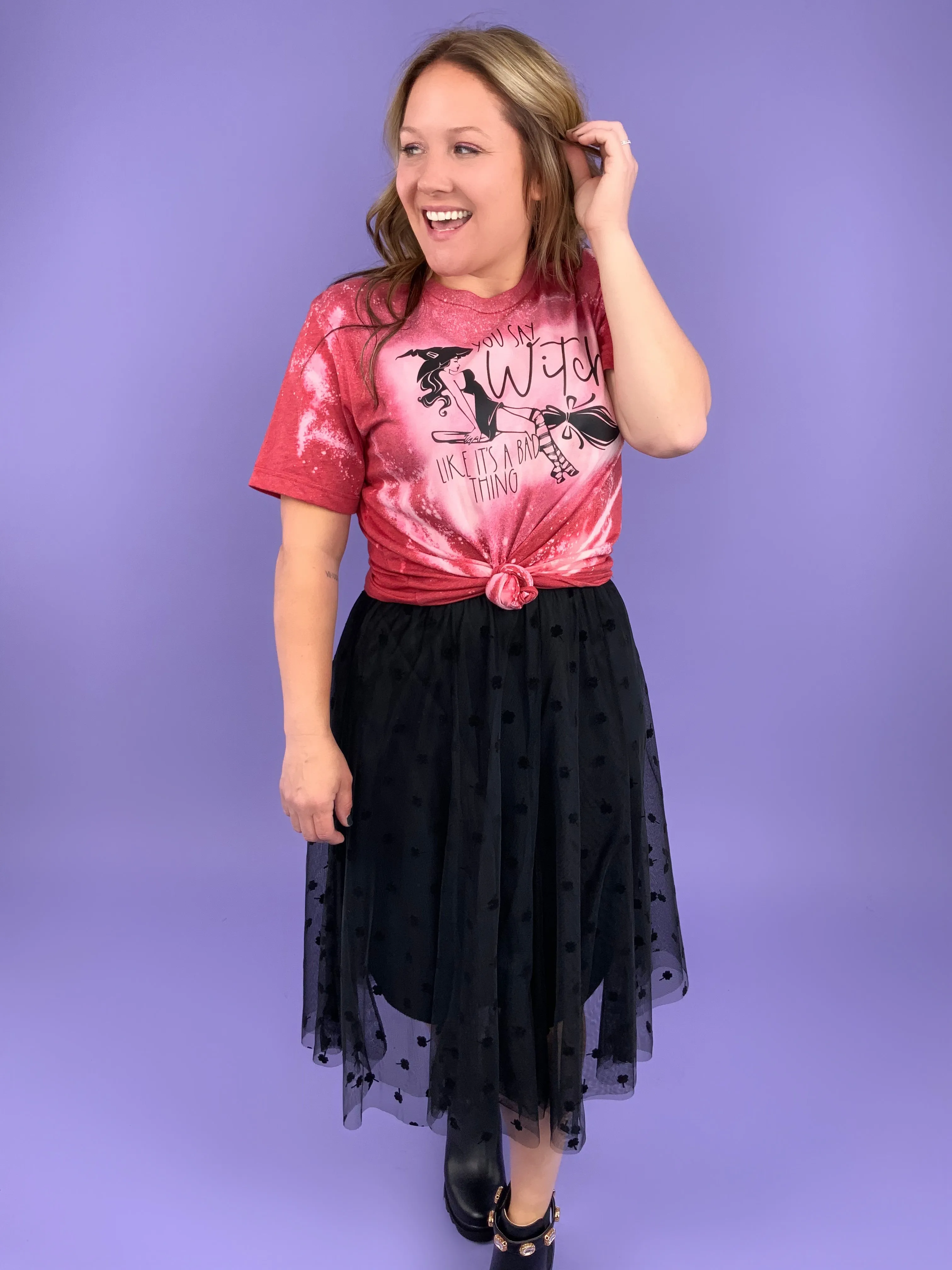 You Say Witch Like Its a Bad Thing Graphic Tee
